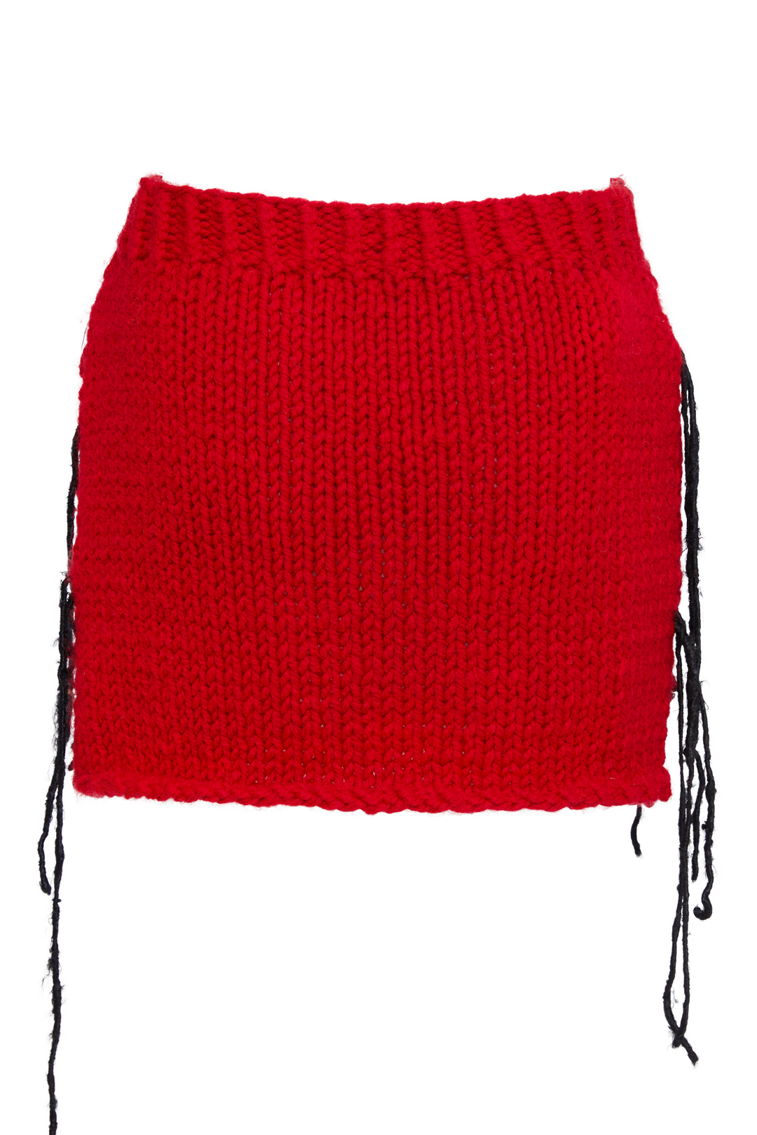Fire Chunky Knit Skirt - Sarah Regensburger