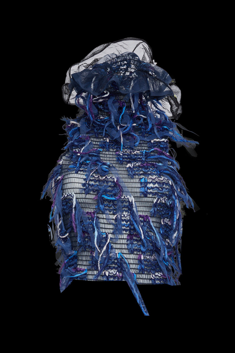 Goddess Summer Top Denim Blue - Sarah Regensburger