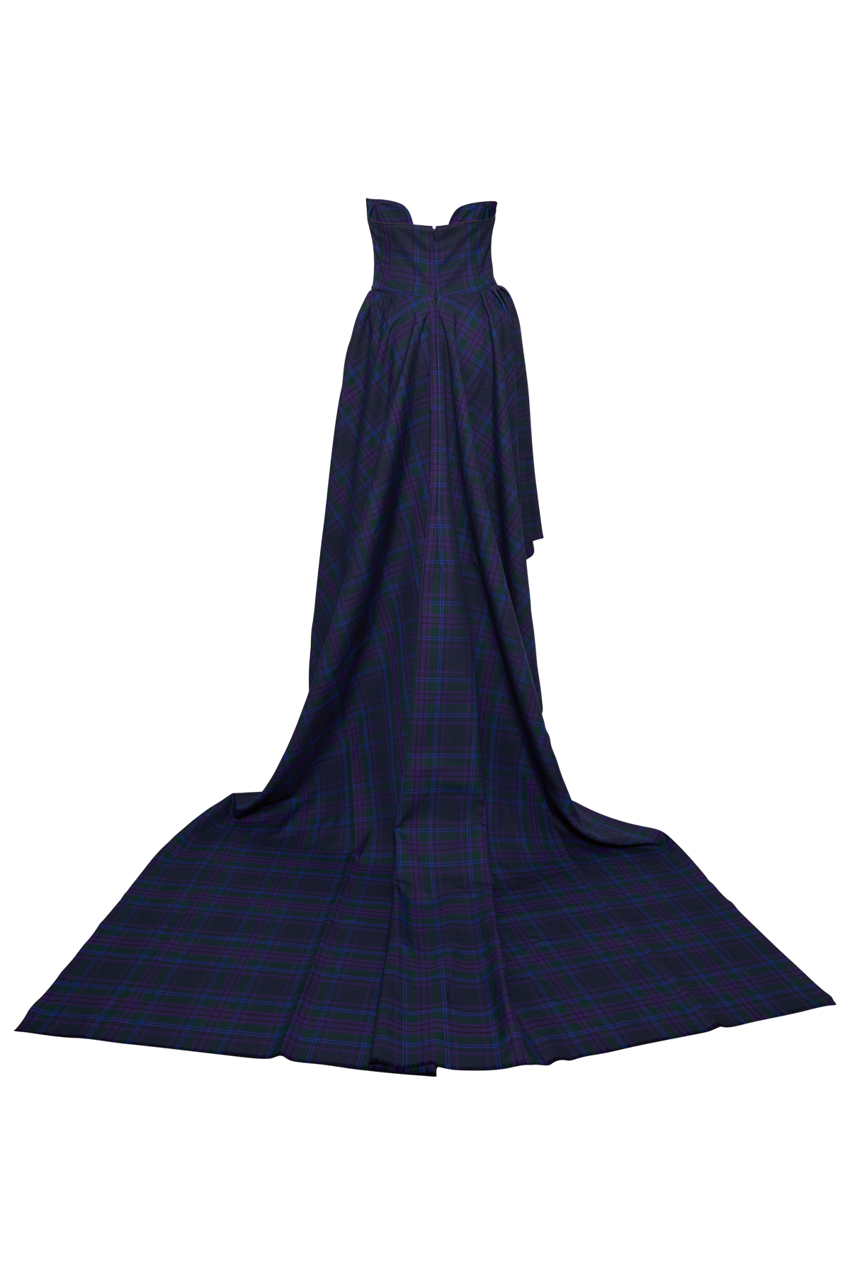 Warrior Dream Dress Purple Tartan - Sarah Regensburger