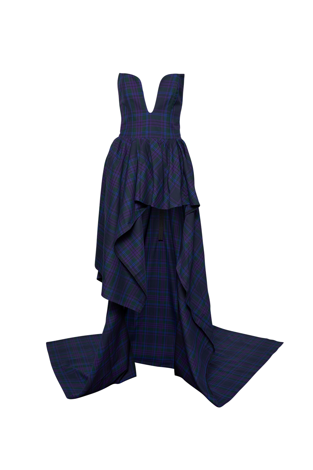 Warrior Dream Dress Purple Tartan - Sarah Regensburger