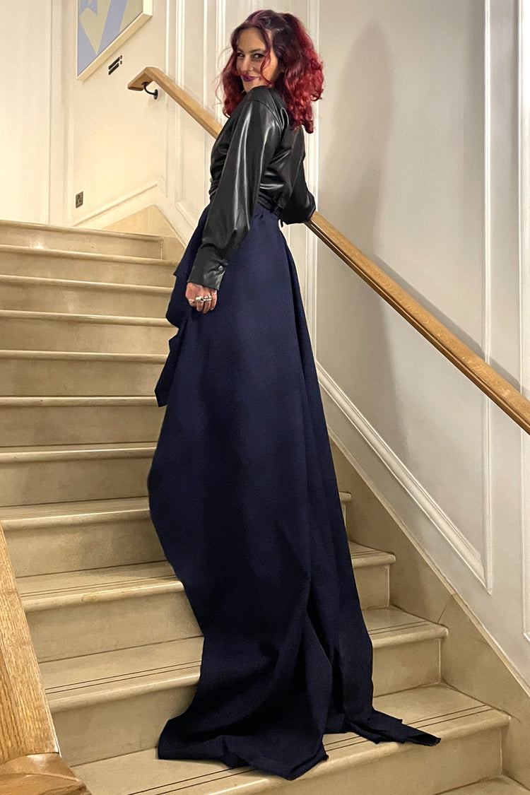 Warrior Dream Dress Purple Tartan - Sarah Regensburger