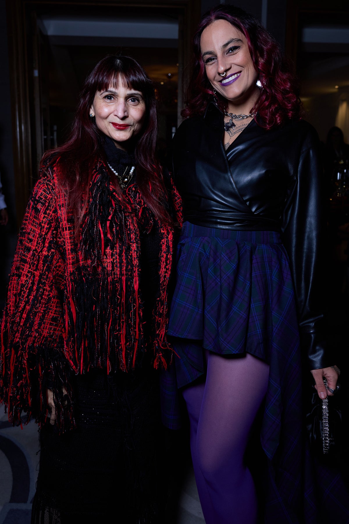 Warrior Dream Dress Purple Tartan - Sarah Regensburger