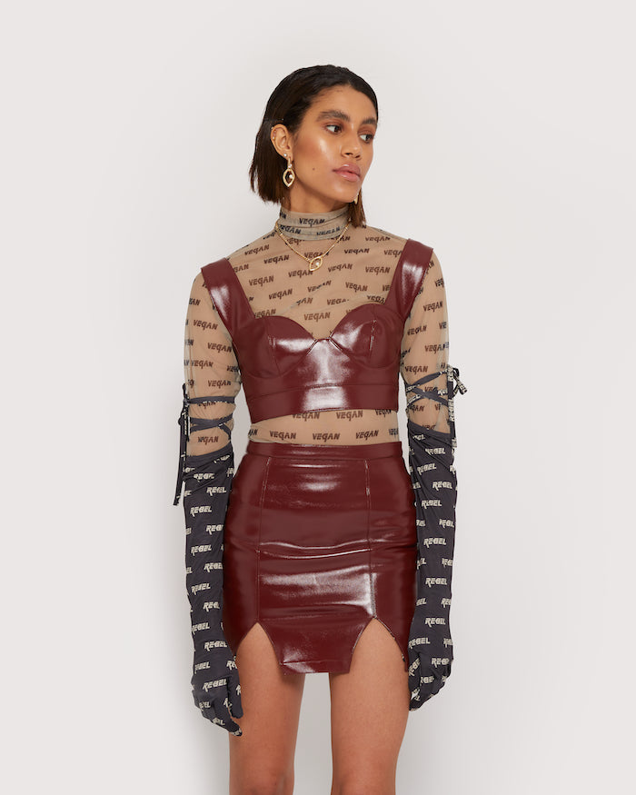 Rebel/Vegan Mesh Body - Sarah Regensburger