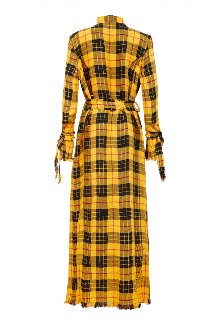 Ritual Tartan Trenchcoat - Sarah Regensburger