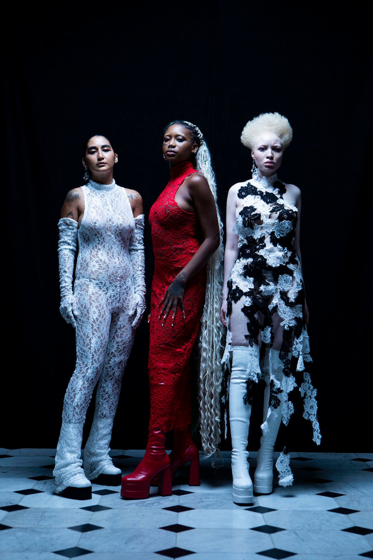 Duality Lace Dress - Sarah Regensburger