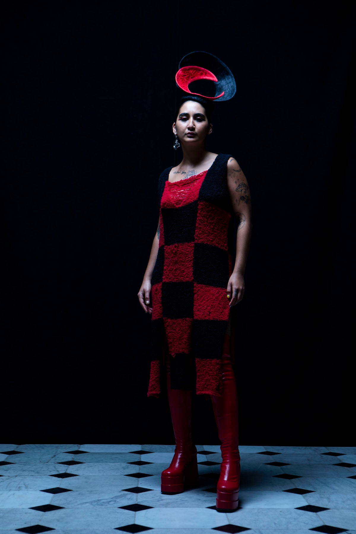 Checkered Dress - Sarah Regensburger