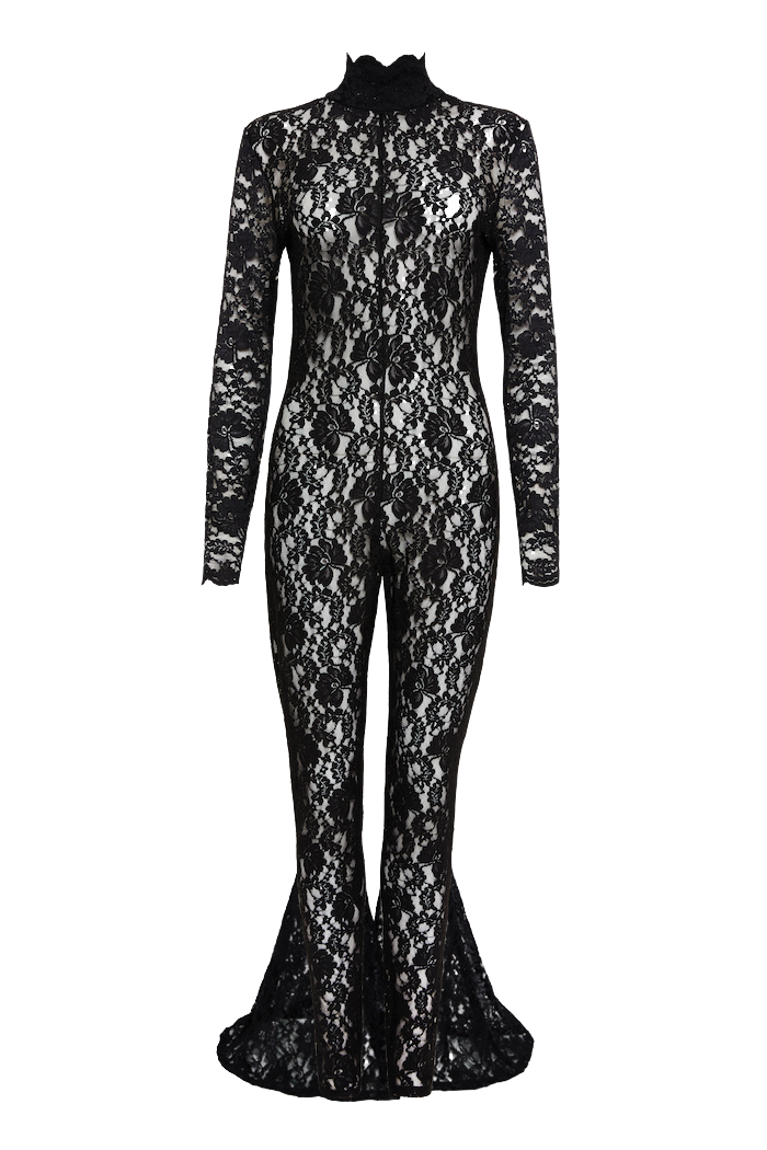 Wicked Lace Catsuit Flared - Sarah Regensburger