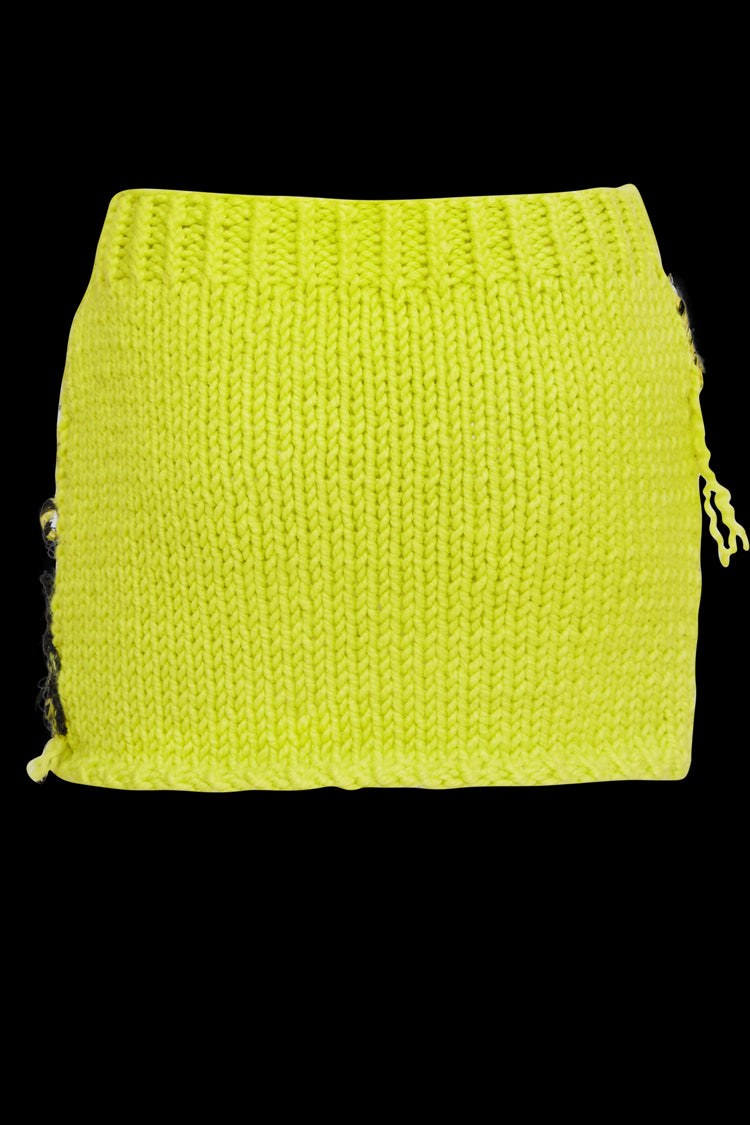 The Sun Chunky Knit Skirt - Sarah Regensburger