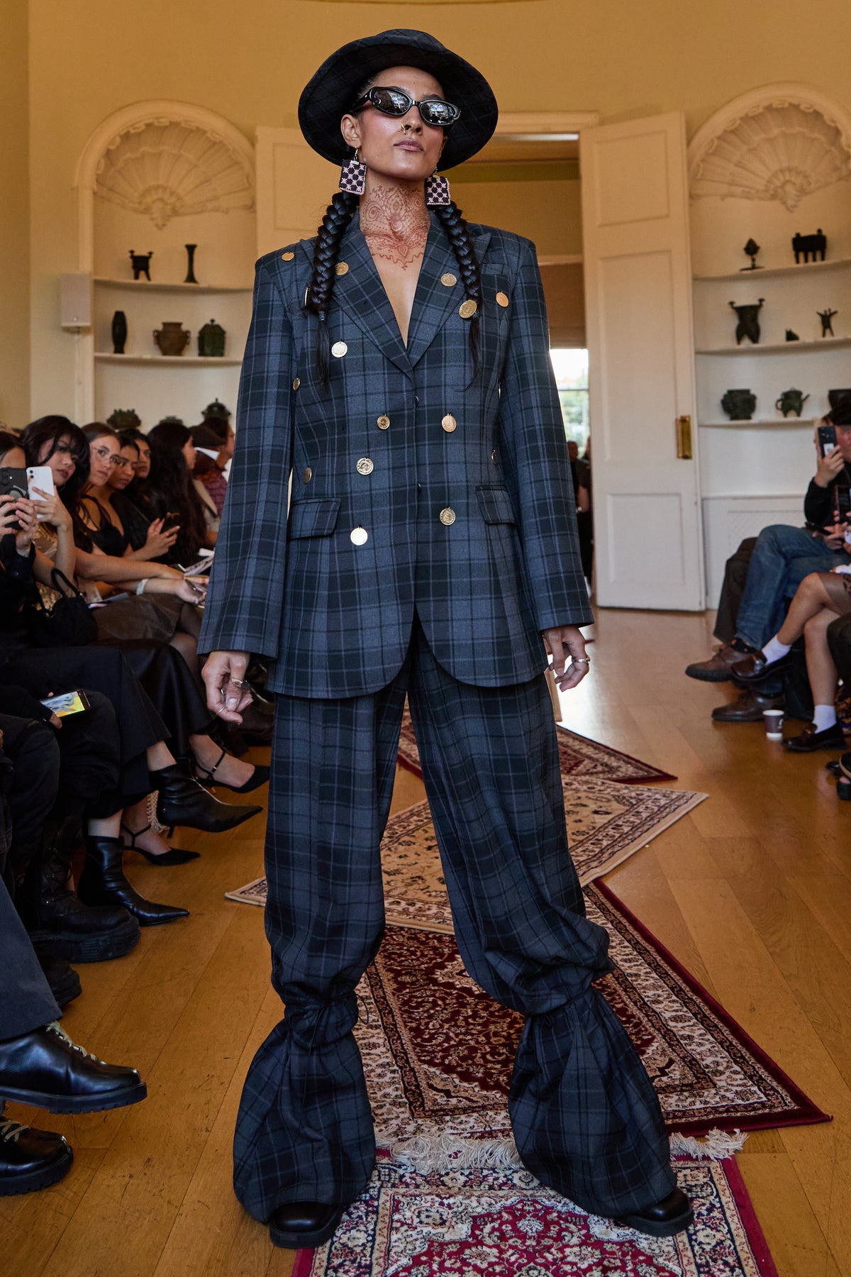 The Clash Tartan Suit