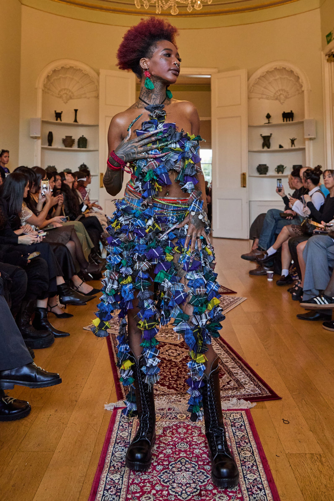Punk Top on the Diaspora runway