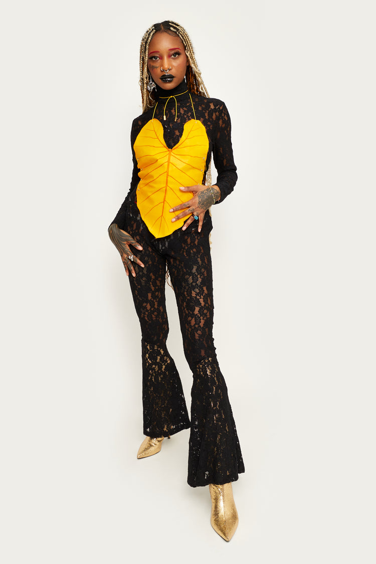 Be-Leaf in you Top Yellow - Sarah Regensburger